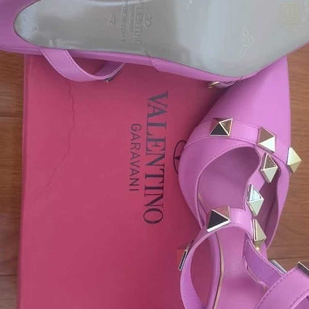 Valentino fan heels - image 5