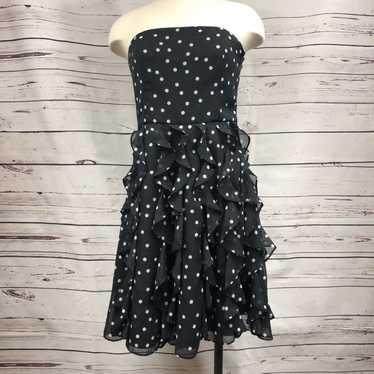 WHBM Black Polka Dot Dress - image 1