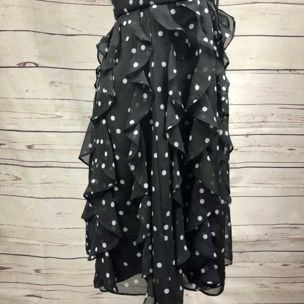 WHBM Black Polka Dot Dress - image 4