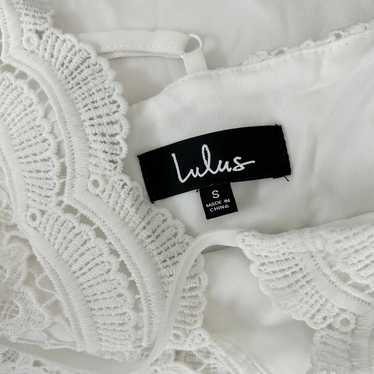 Lulus white gown - image 1
