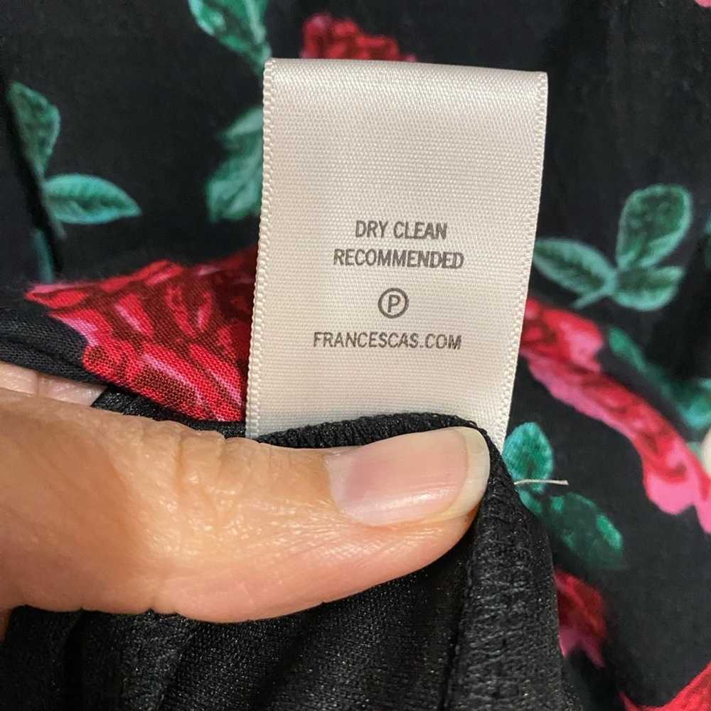 Miami Francesca’s Black Floral Off Shoulder Maxi … - image 5
