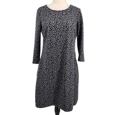 Nicole Miller Leopard Print Sweater Dress Medium - image 1