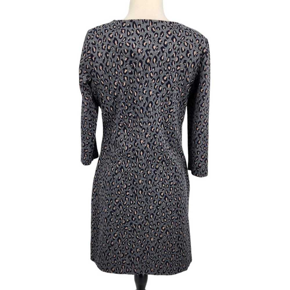 Nicole Miller Leopard Print Sweater Dress Medium - image 4