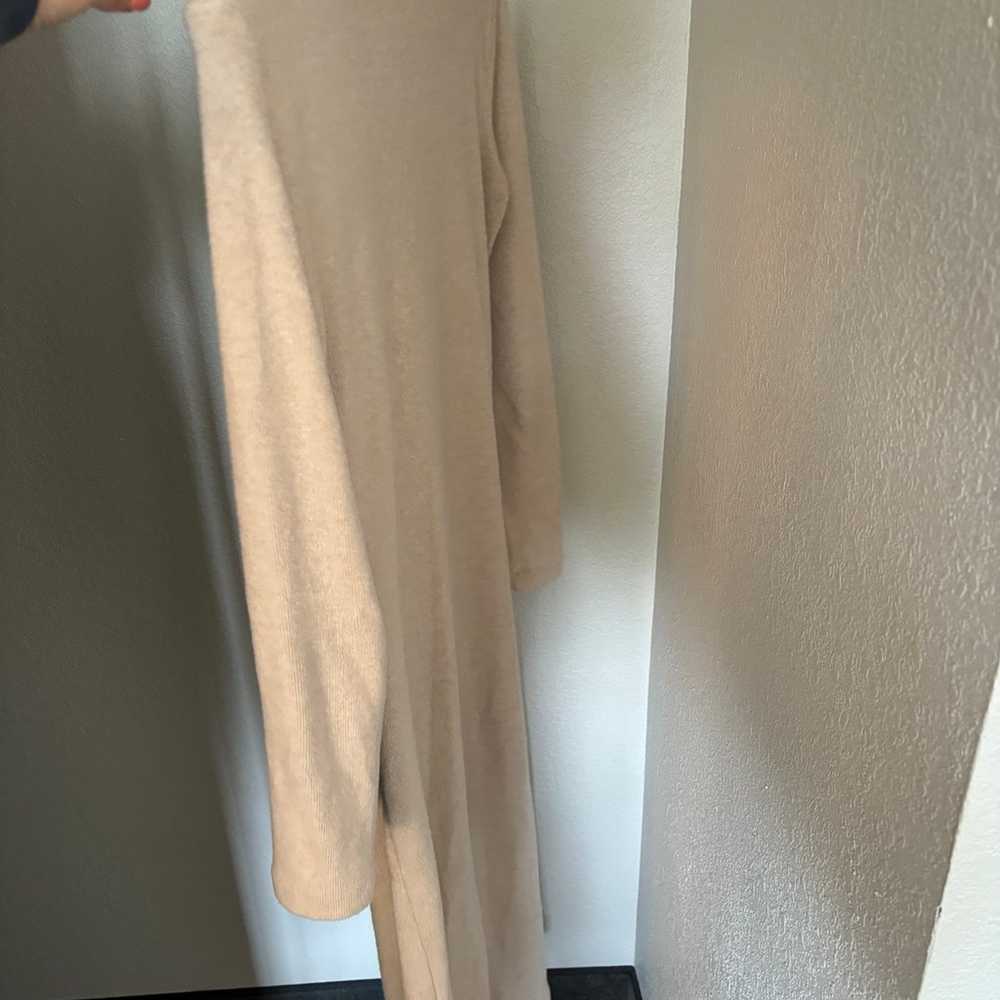 ZARA beige sweater dress • Medium - image 8