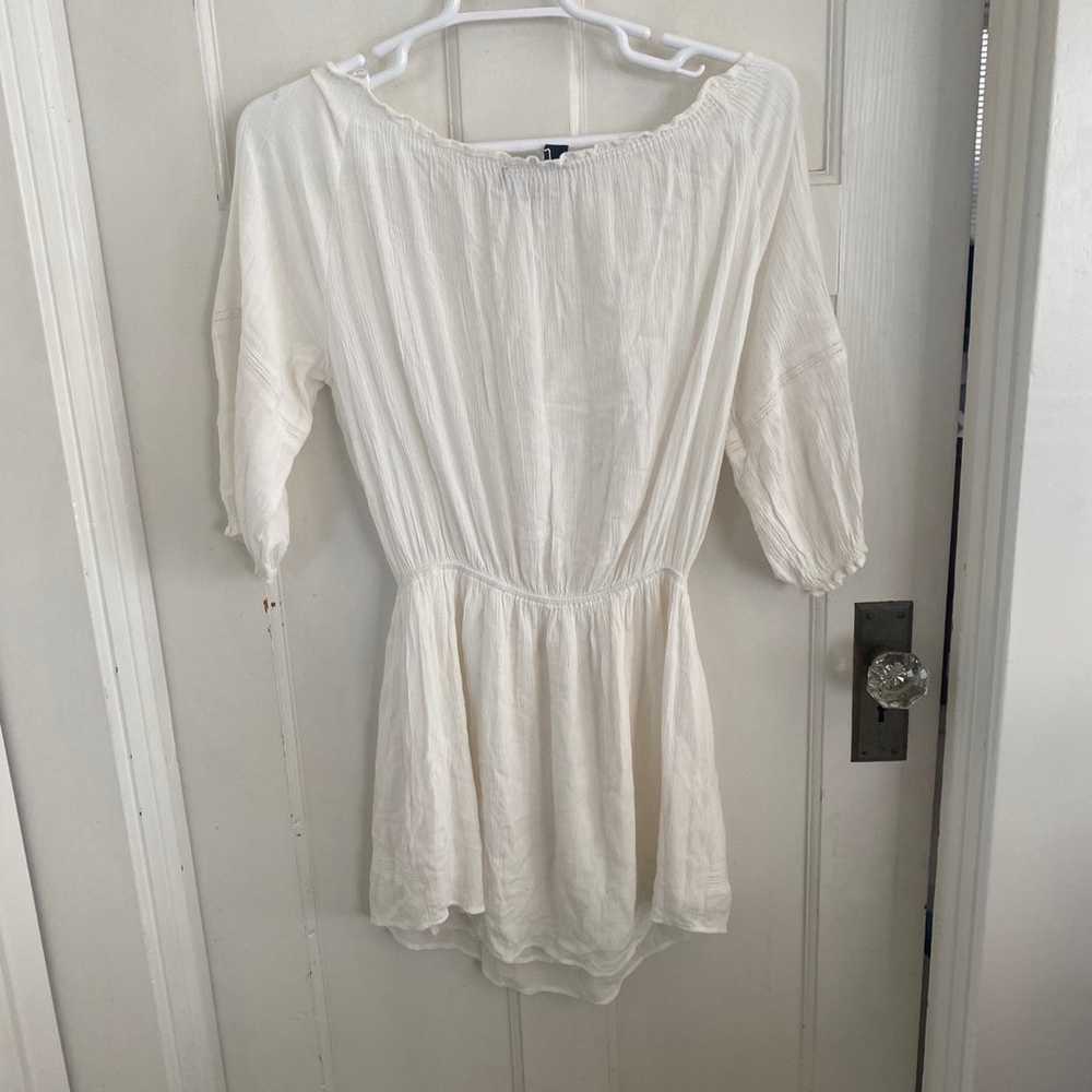 Lulus white off the shoulder mini dress size larg… - image 7