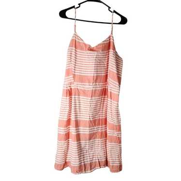 Old Navy Mini Sun Dress Plus Size XXL Peach White… - image 1