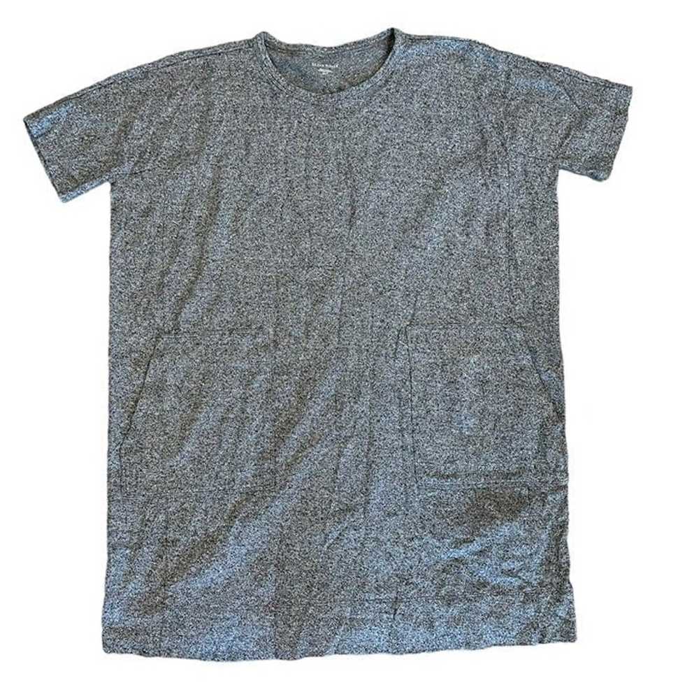 Eileen Fisher Gray Hemp Blend Oversized Shirt Dre… - image 2