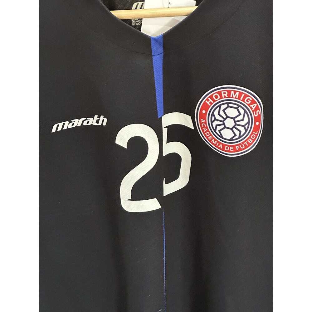 Soccer Jersey Marath Hormigas #25 Black Soccer Je… - image 2