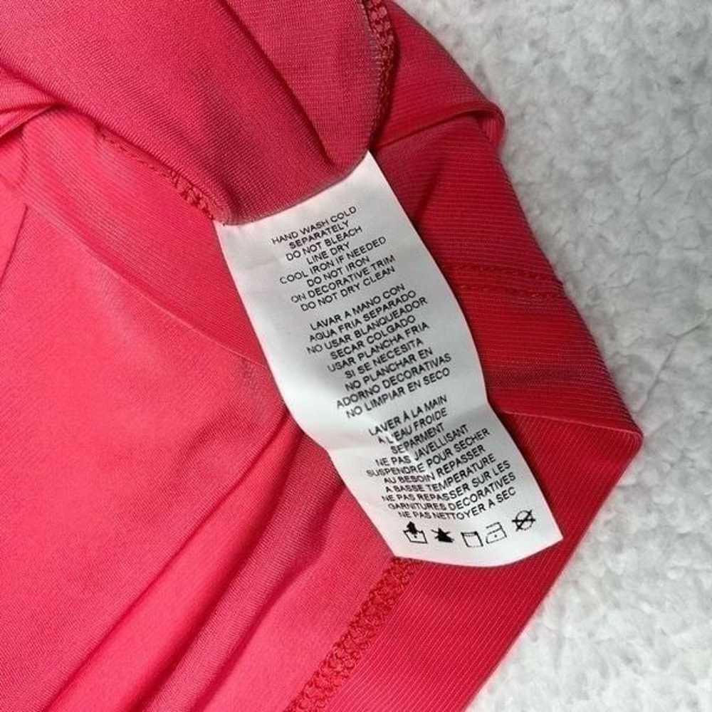 Tahari Womens Dress Size XL Pink A-Line Swing Rhi… - image 6
