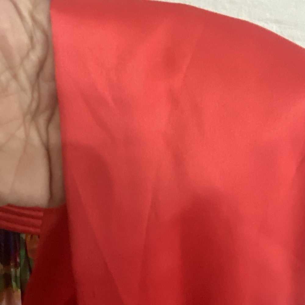 Eliza J Maxi Strappy Dress Sz 4 Chiffon Ribbon Co… - image 11