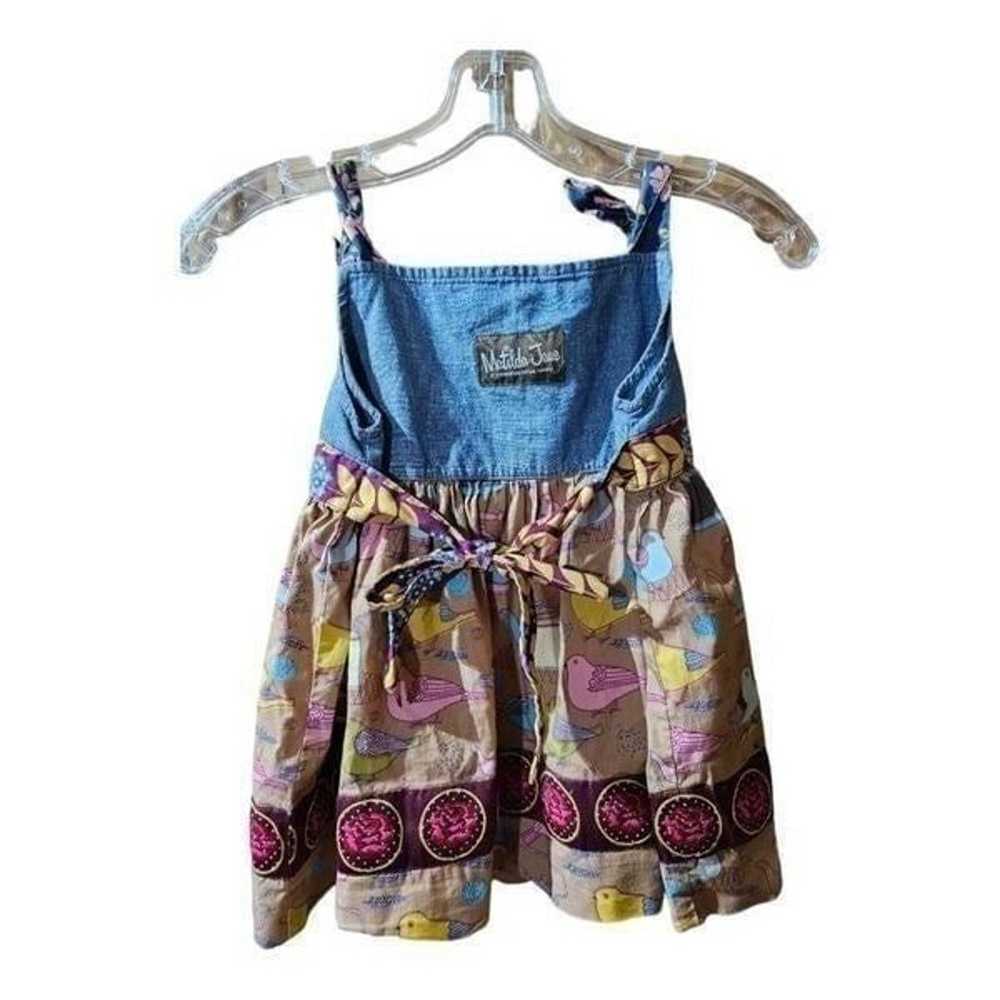 MATILDA JANE Teacup & Bird Top/Dress - Size 8 - image 2