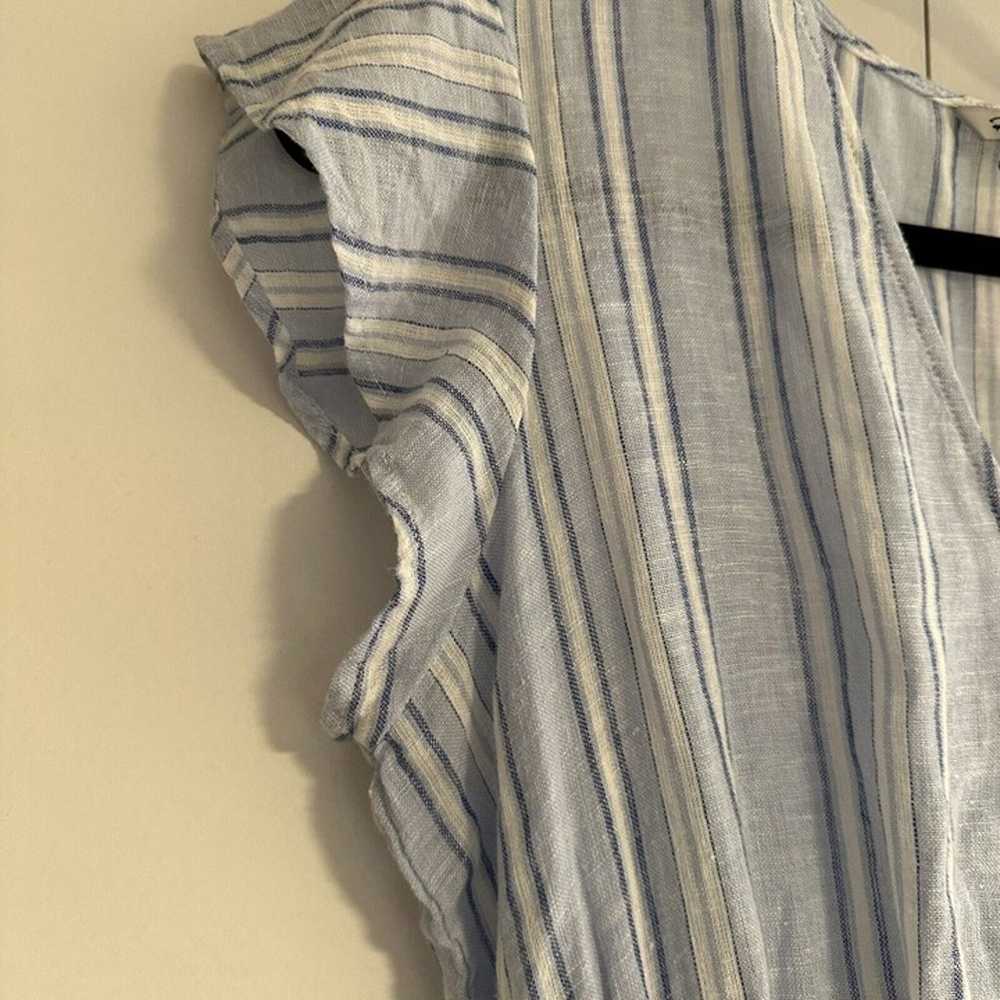 Rails Tara Napoli stripe Linen Blend Mini Dress S… - image 10