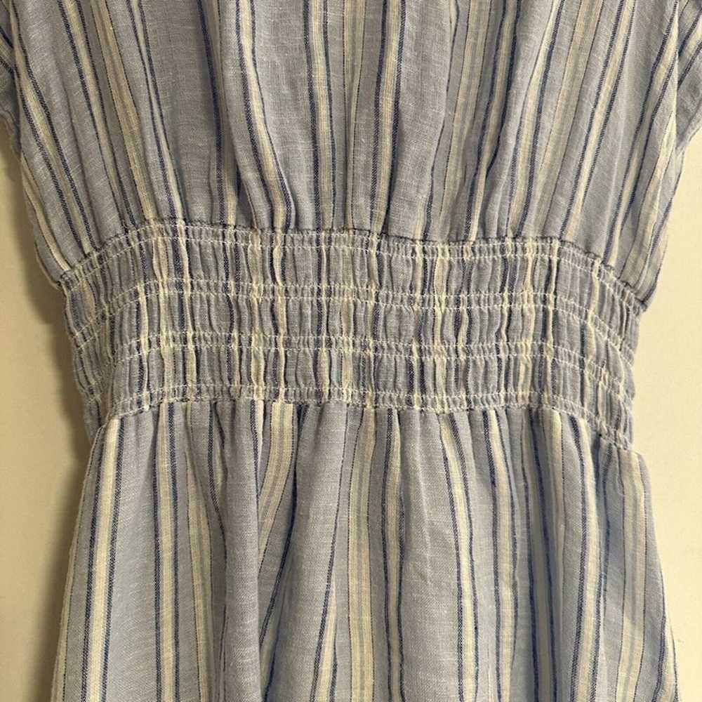 Rails Tara Napoli stripe Linen Blend Mini Dress S… - image 11