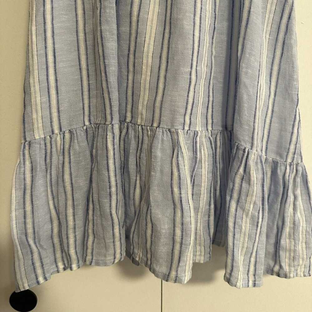Rails Tara Napoli stripe Linen Blend Mini Dress S… - image 12