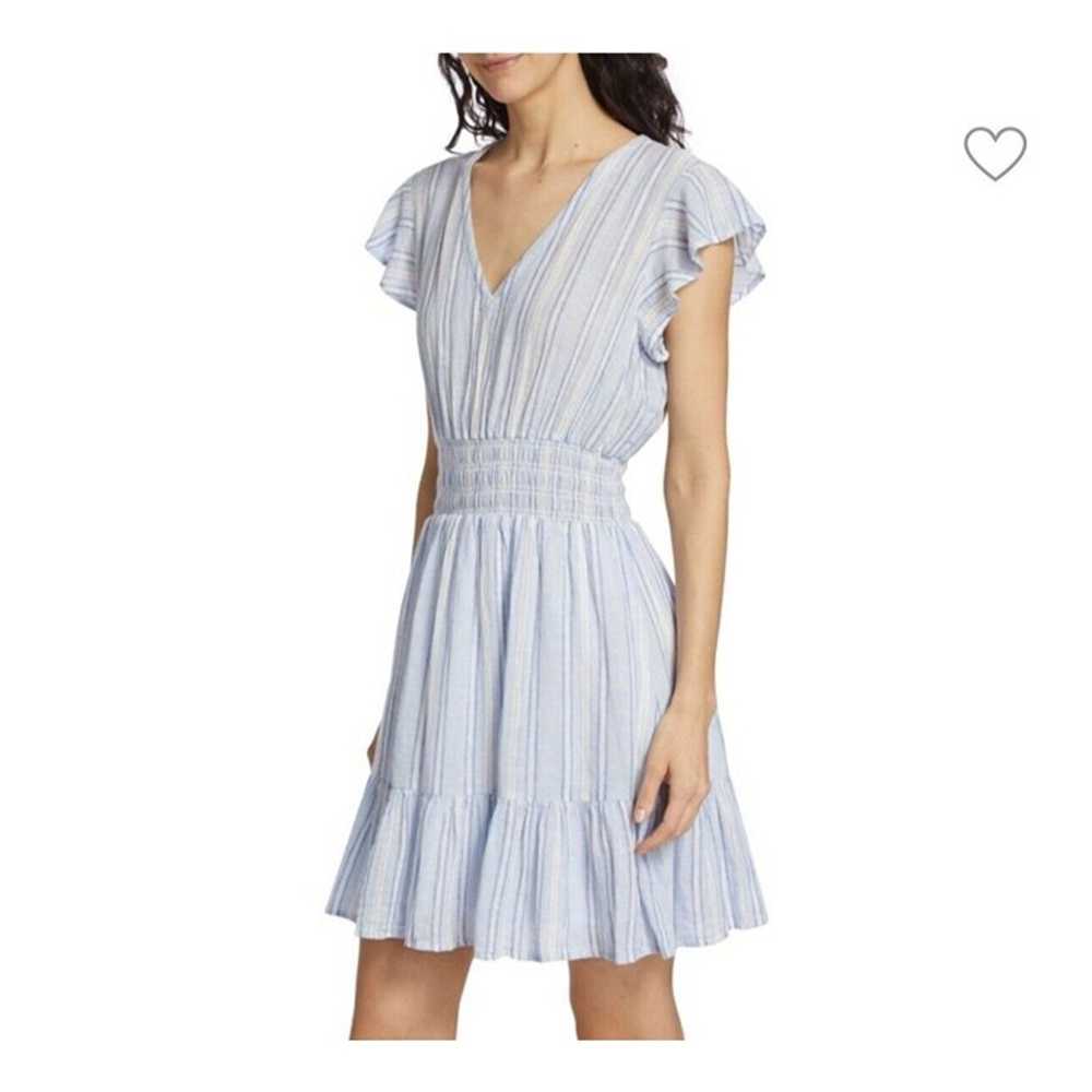 Rails Tara Napoli stripe Linen Blend Mini Dress S… - image 3