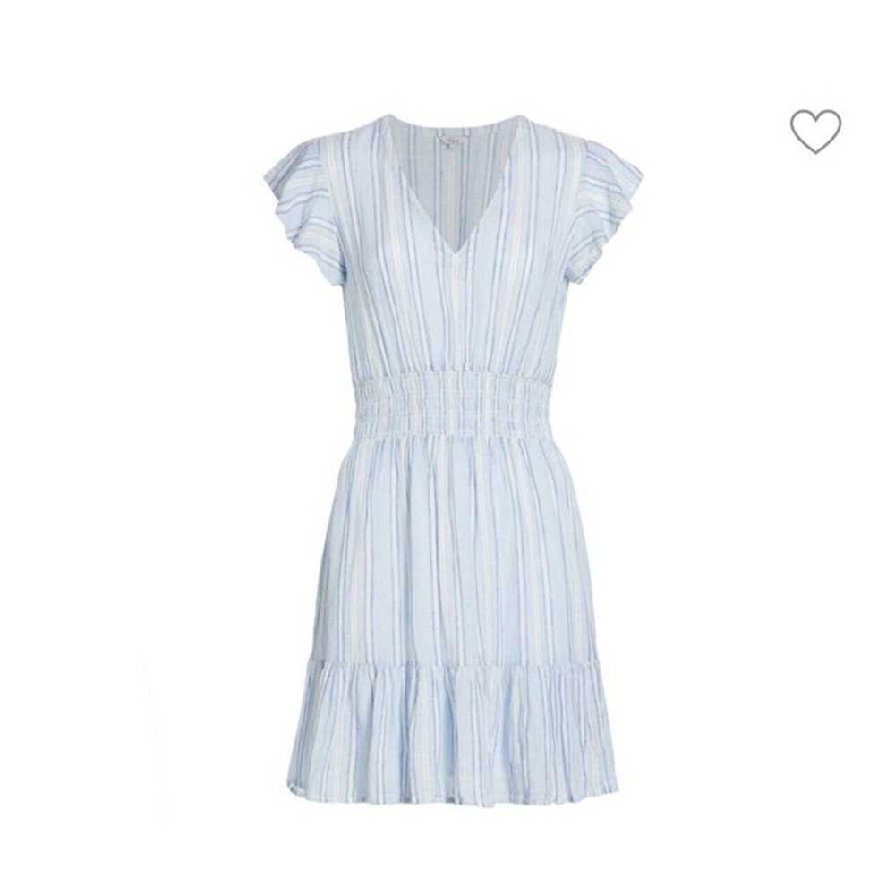Rails Tara Napoli stripe Linen Blend Mini Dress S… - image 5