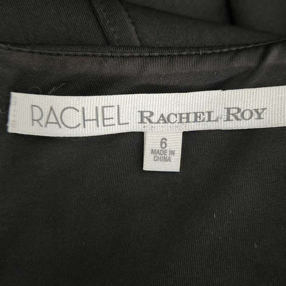 Rachel Roy Faux Leather Panel Stripe Pencil Dress… - image 3