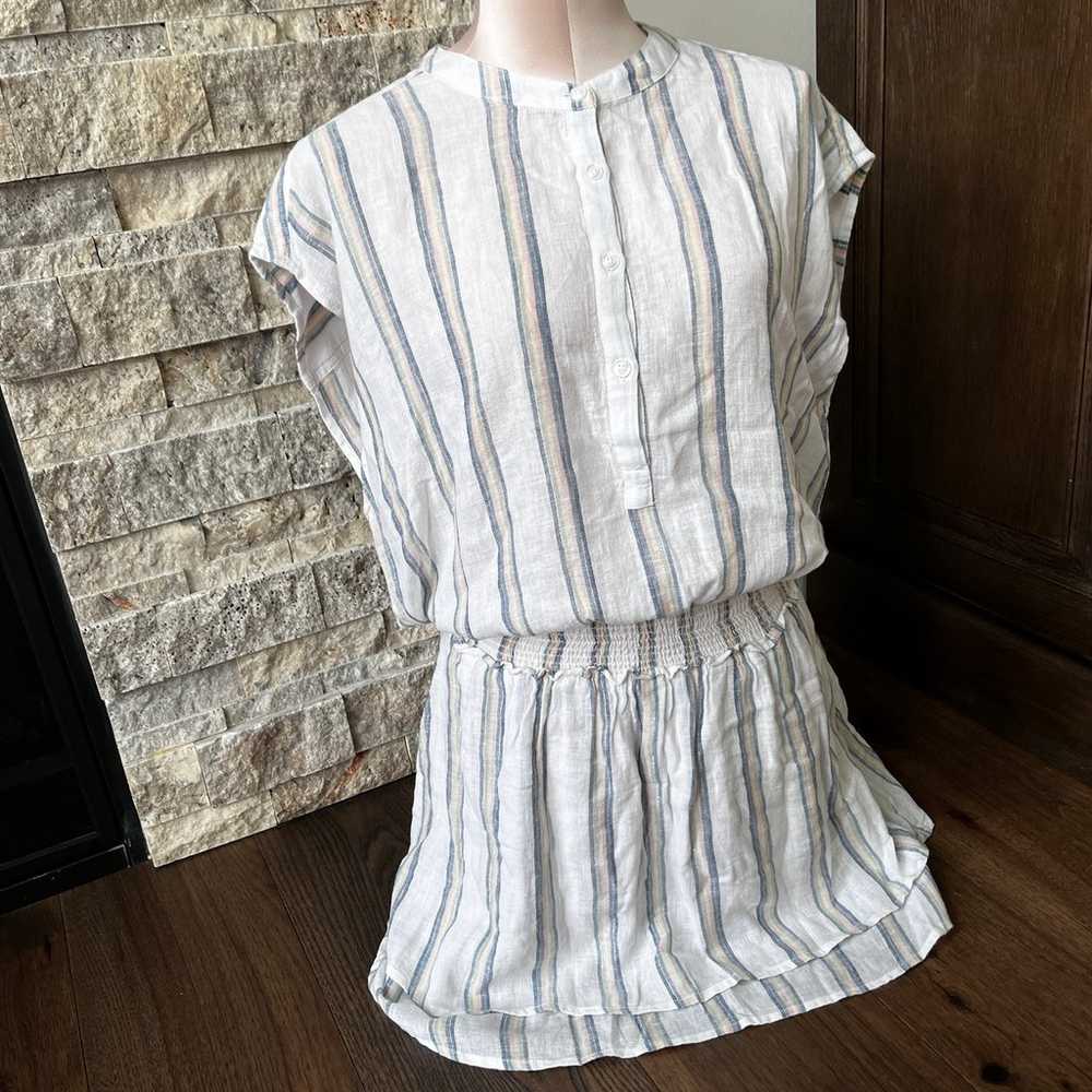 Rails Angelica Ryland striped linen blend dress, … - image 11
