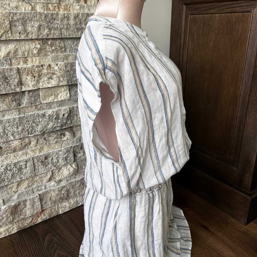Rails Angelica Ryland striped linen blend dress, … - image 12