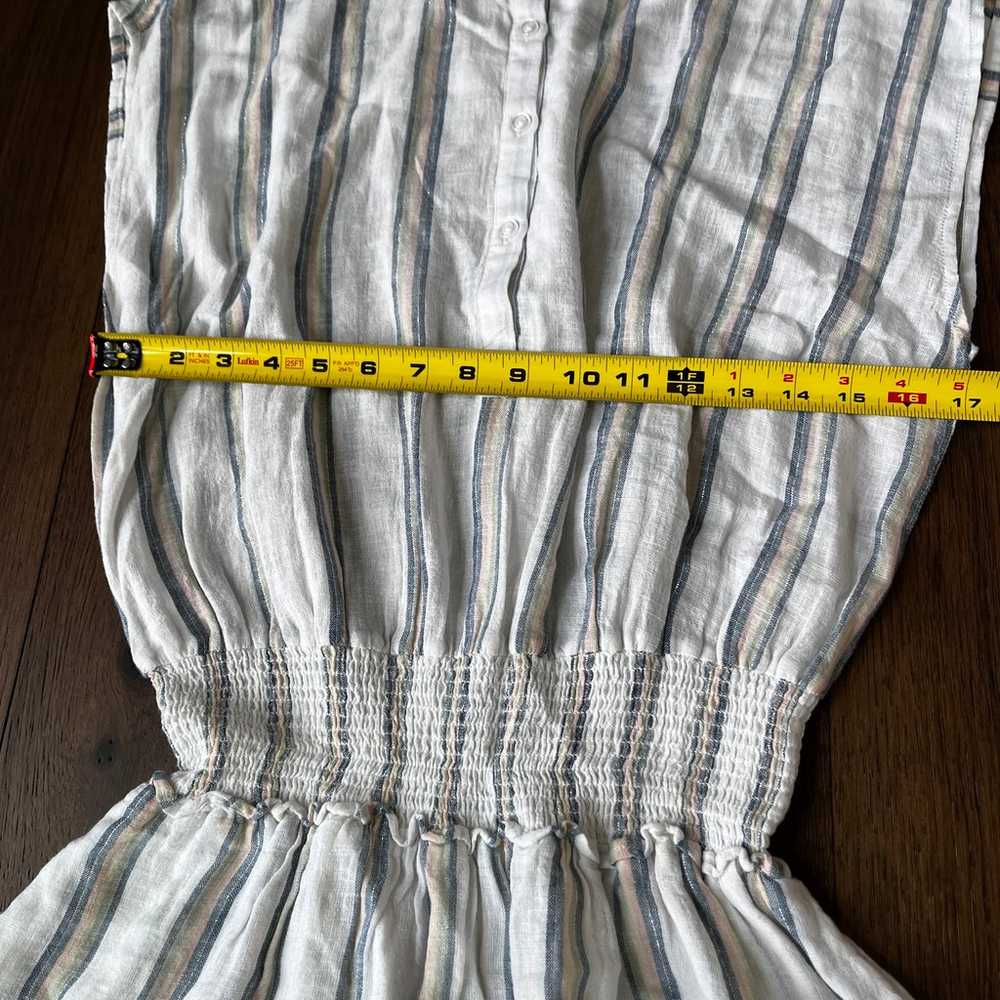 Rails Angelica Ryland striped linen blend dress, … - image 6
