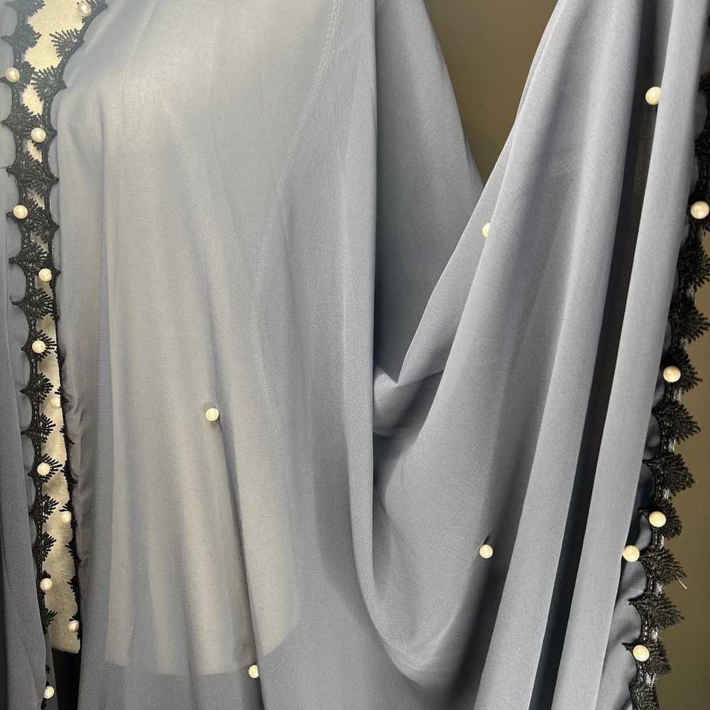 Beautiful Long Garment With White Pearls, Best Gi… - image 3