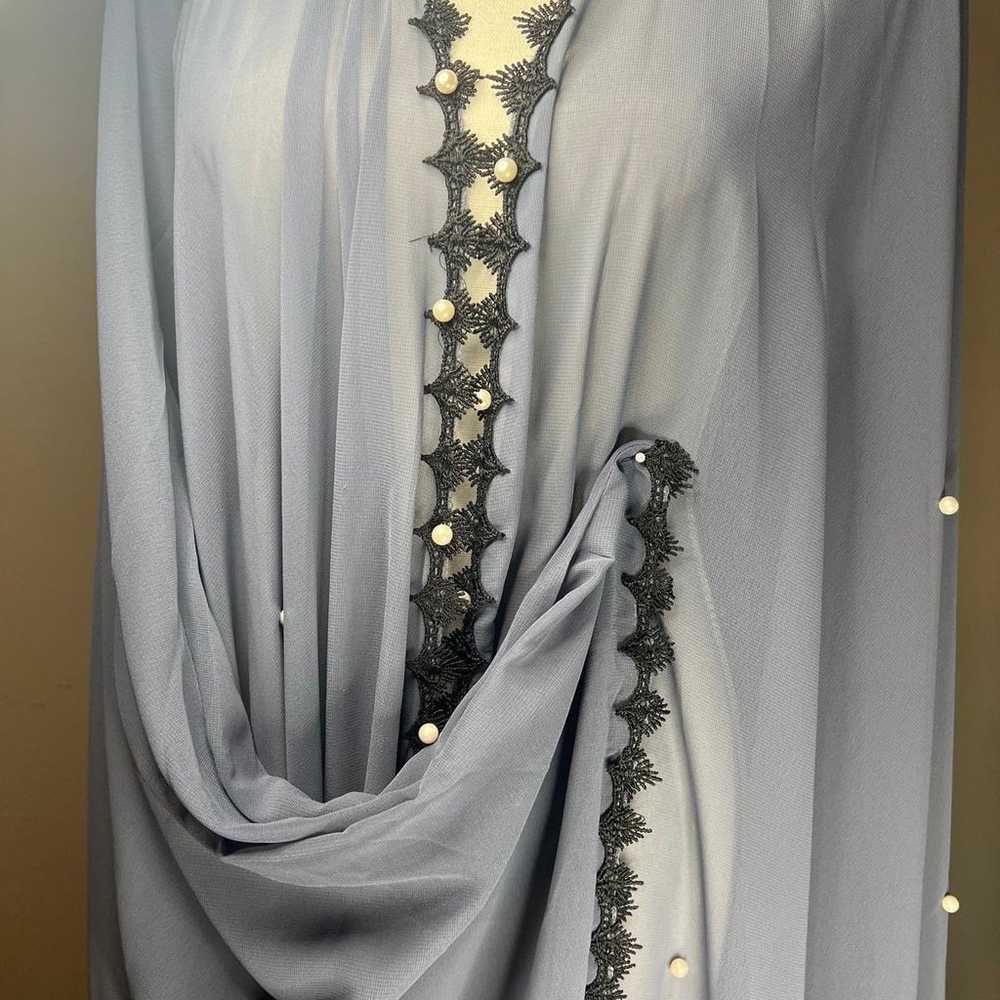 Beautiful Long Garment With White Pearls, Best Gi… - image 5