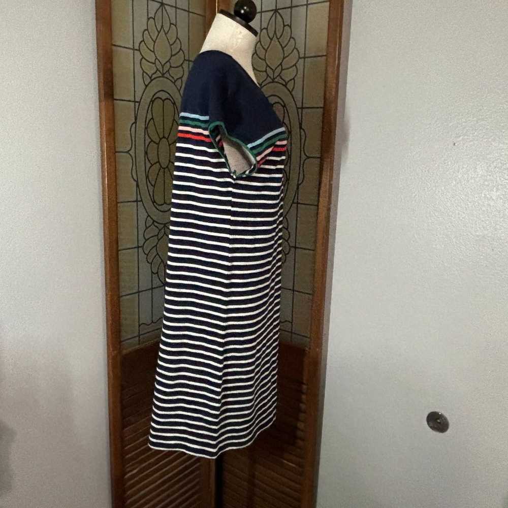 Boden Women's Paulina Jersey T-shirt Dress Navy M… - image 3