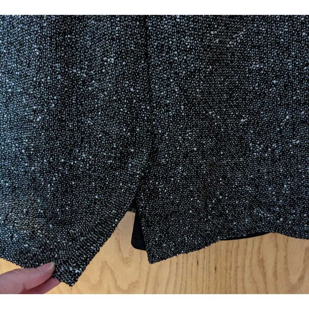 Chetta B Sunhee black tweed 3/4 sleeve zip back p… - image 4