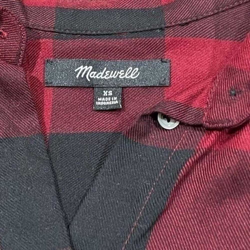 Madewell Courier Buffalo Check Plaid Shirt Dress … - image 3