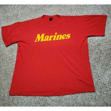 Vintage Vintage Marines USMC T Shirt L/XL Mens Re… - image 1