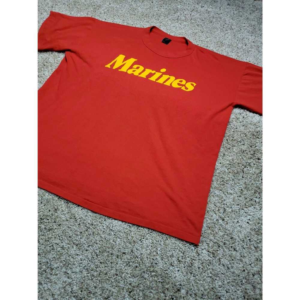 Vintage Vintage Marines USMC T Shirt L/XL Mens Re… - image 2