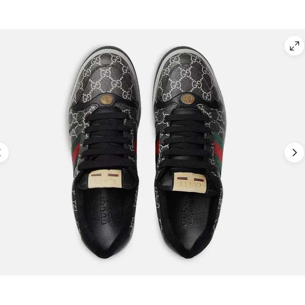 Gucci Screener leather low trainers - image 2
