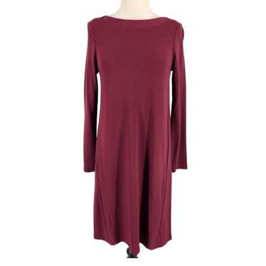 J Jill Wearever Collection Ribbed Sweater Dress Wo
