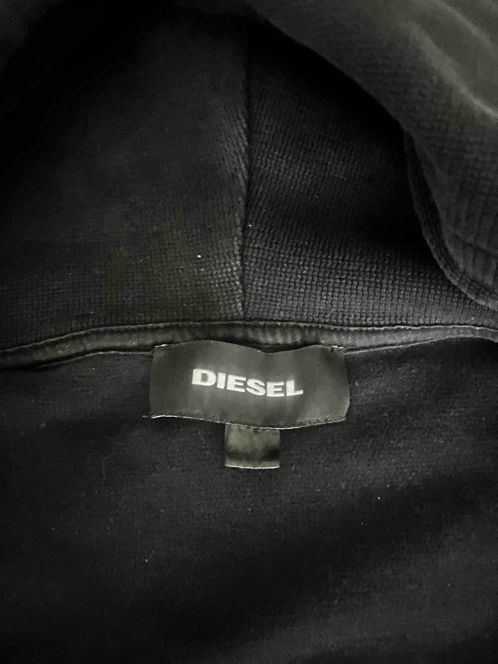 Diesel DIESEL BLACK KNIT ZIP UP - image 3