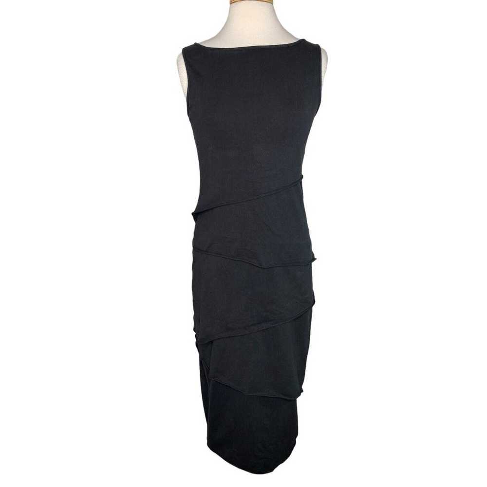 NEON BUDDHA Black Shanghai Dress Size Small Tiere… - image 1