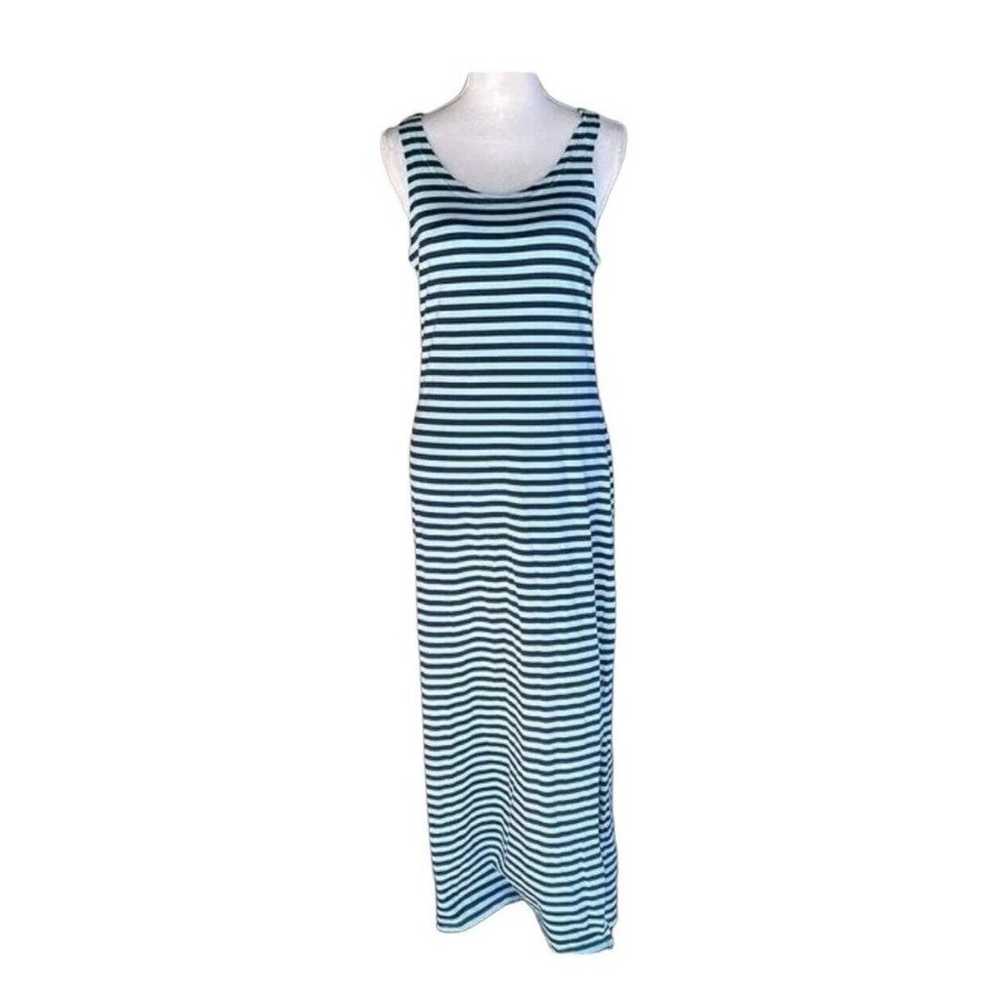 STS Sail to Sable Striped Racerback Jersey Maxi D… - image 1