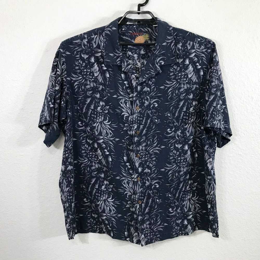 Blend Caribbean Hawaiian Shirt Mens Size XL Silk … - image 1