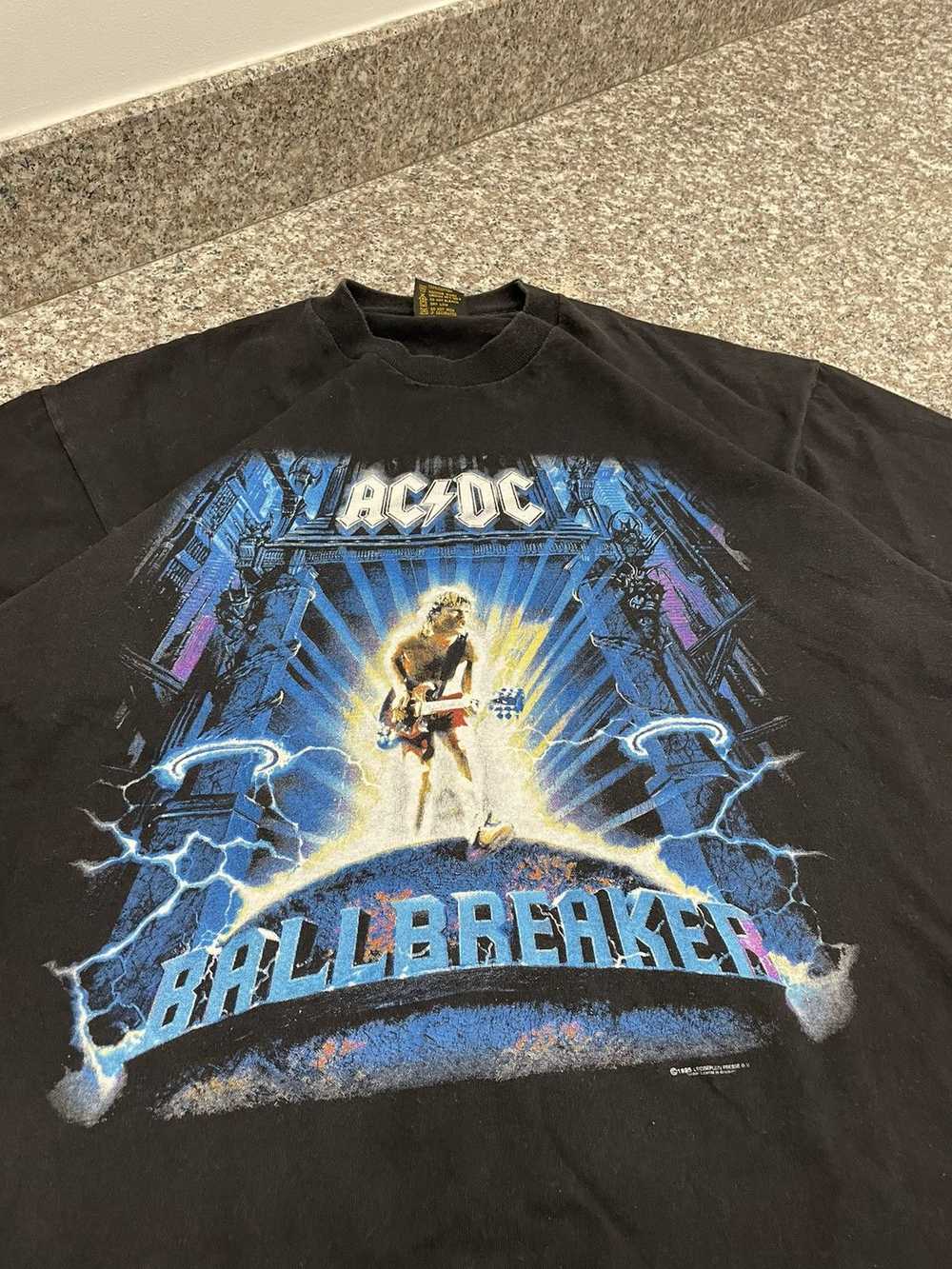 Ac/Dc × Band Tees × Rock T Shirt Vintage ACDC Shi… - image 2