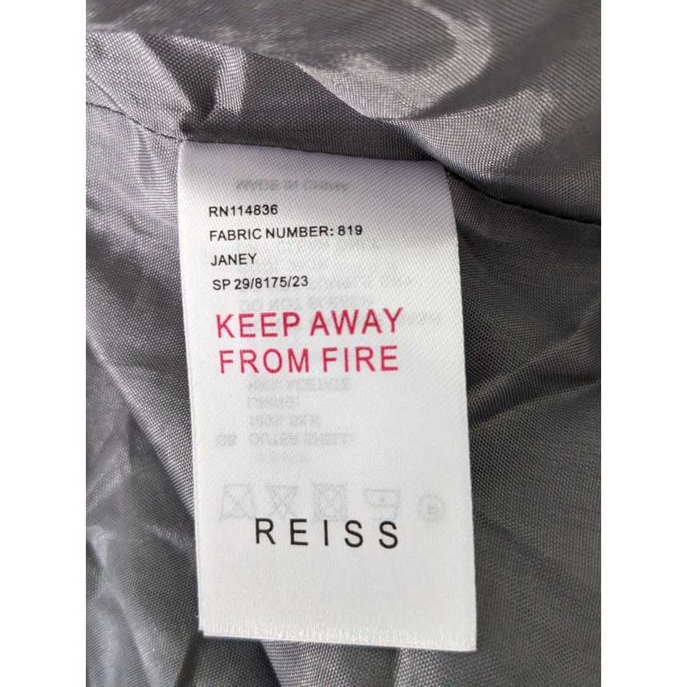 Reiss Janey Midi Dress Ruffle Layer Short Sleeve … - image 6