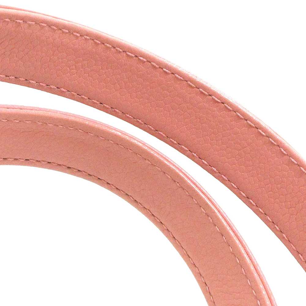 Pink Chanel CC Chocolate Bar Caviar Tote - image 10