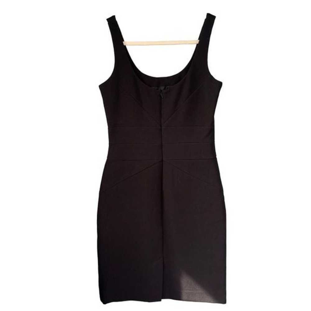 1534 MK Black Sleeveless Shift Dress Size 2 - image 3