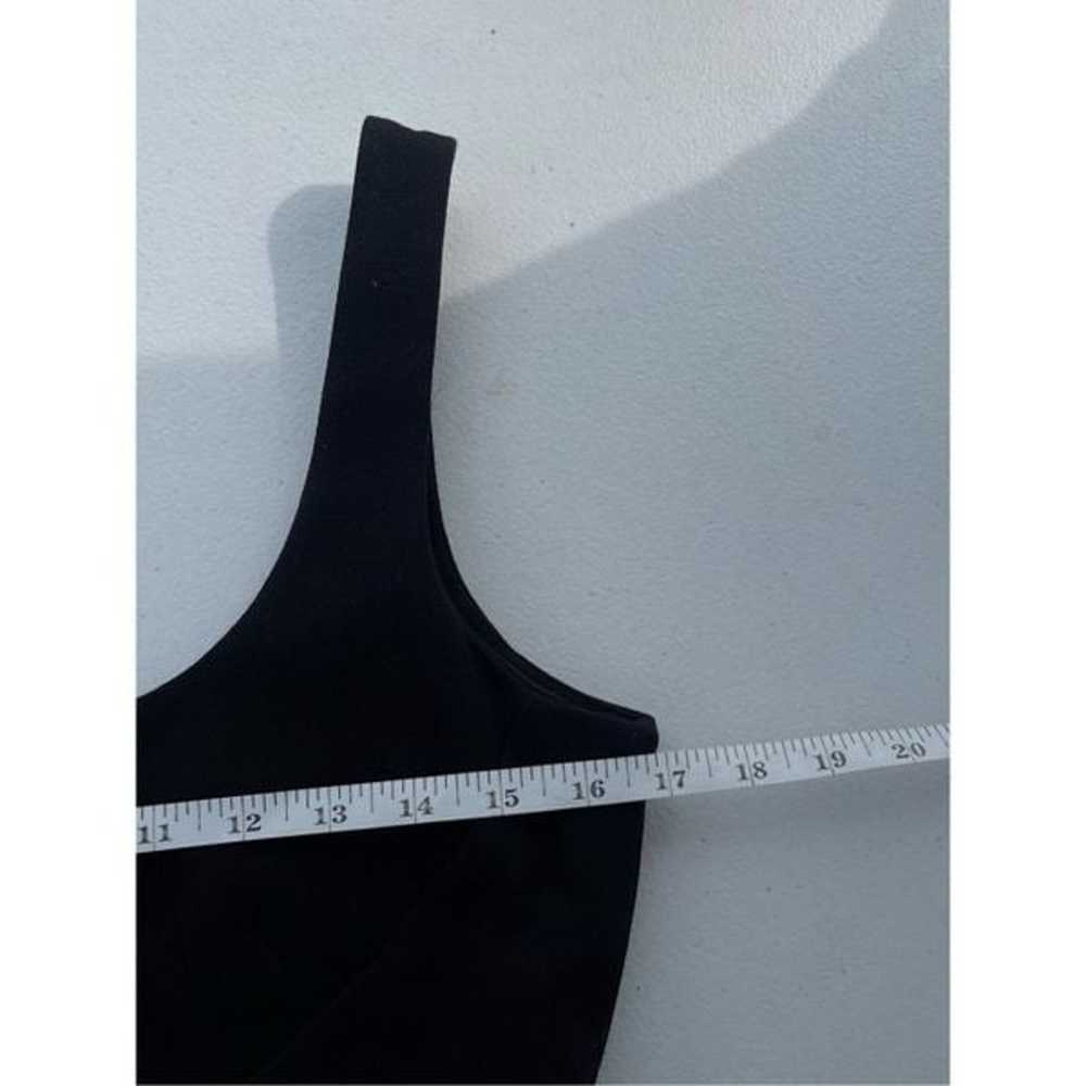 1534 MK Black Sleeveless Shift Dress Size 2 - image 6