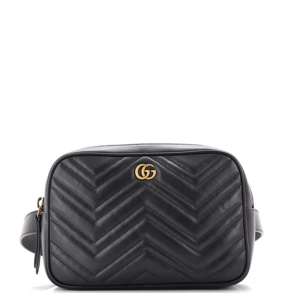 GUCCI GG Marmont Square Belt Bag Matelasse Leather - image 1