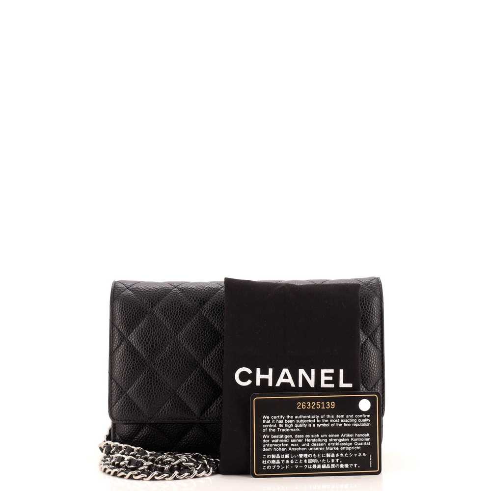 CHANEL Wallet on Chain Quilted Caviar - image 2