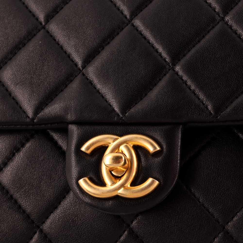 CHANEL Logo Letters Chanel Touch Chain Flap Bag Q… - image 7