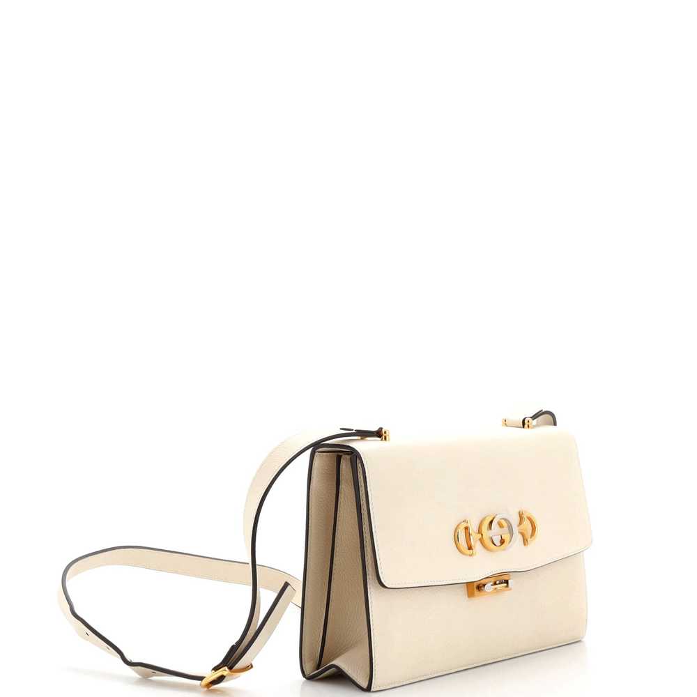 GUCCI Zumi Flap Shoulder Bag Leather Small - image 2