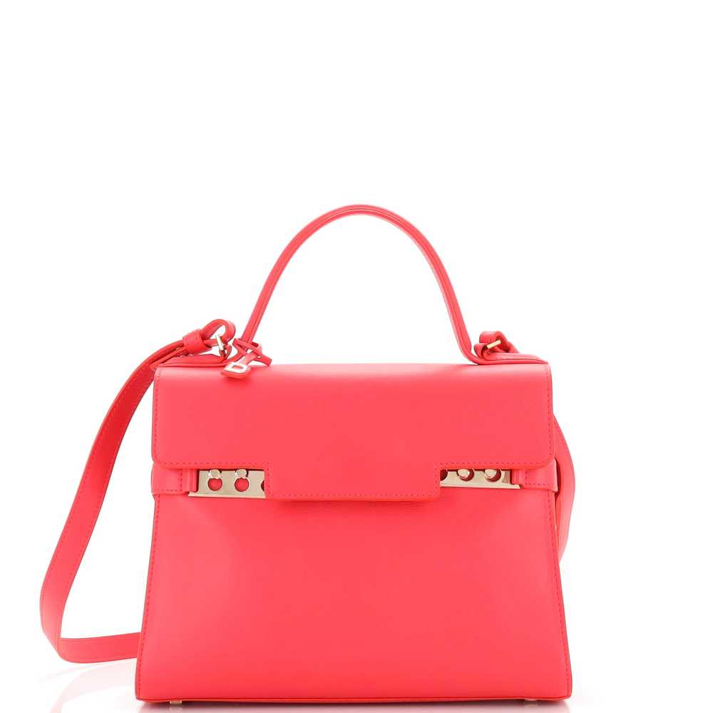 Delvaux Tempete Top Handle Bag Leather MM - image 1