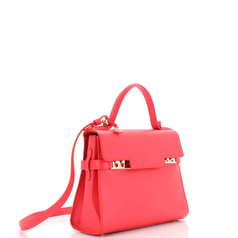 Delvaux Tempete Top Handle Bag Leather MM - image 3
