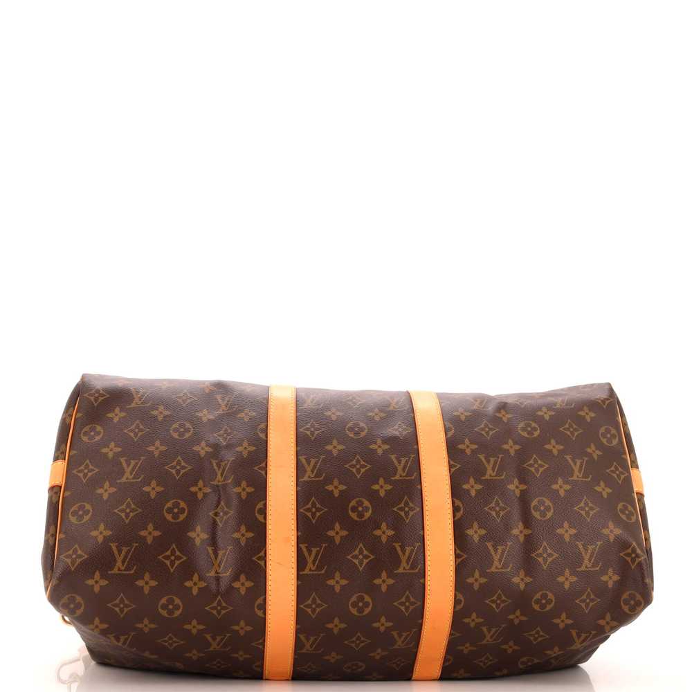 Louis Vuitton Keepall Bandouliere Bag Monogram Ca… - image 4
