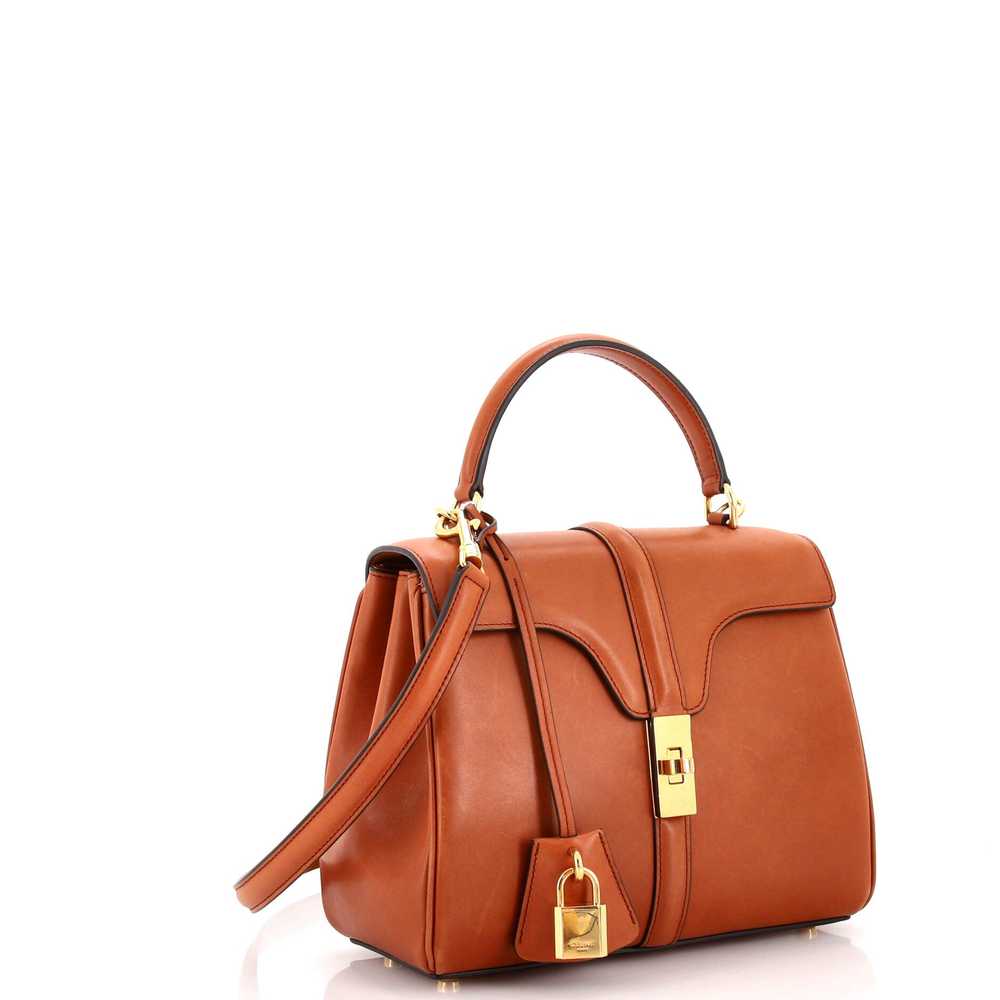 CELINE 16 Top Handle Bag Smooth Calfskin Small - image 2